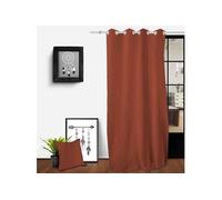 Rideau à oillets Spirit orange 135x250 cm