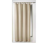 RIDEAU A PASSANTS 140 x 260 CM POLYESTER UNI ESSENTIEL LIN