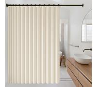 Rideau Accordéon Porte 95 x 151 cm Anti Bruit, Opaque, Bloquer, Separation, Anti Froid Occultant Chaleur Rideau Accordéon Placard pour Salon Chambre Maison et Cuisine, Beige