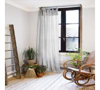 Rideau Ajustable 140x300 cm Gaze de Coton Nuage