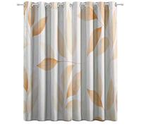 Rideau Anti Bruit, Isolant Anti Froid Rideaux Occultant, Peinture L'Encre Papier Peint Estampes Élégance 2 Panneaux 140L x 245H cm Microfibre, Porte Fenêtre Intérieurs, Chambre Enfant Adult