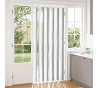 Vidaxl Rideau Anti-Insectes En Chenille Gris Clair Et Blanc
