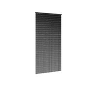 Rideau anti insectes gris foncé 90x220 cm bambou