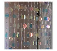Rideau Anti Mouche,Rideau Perle Partition intérieure Suspension Ornements Home Décoration Perle Rideaux Hôtels Cafés Plastic Plaskin Décorations Fournitures(10 strings 100cm)