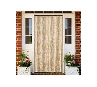 vidaXL Rideau anti-mouches Chenille Beige 100x230 cm