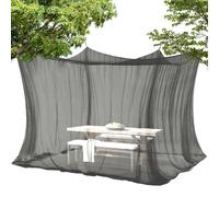 Rideau anti-mouches pour patio Dimensions 2,99 x 2,99 par | Filet anti-moustiques extérieur pour extérieur, patio, balcon, jardin arrière, camping, jardin, pergola, etc