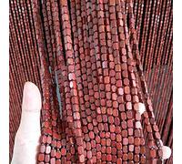 Rideau Anti Mouches pour Porte Extérieur 120x220, Perles de Bambou, String Séparateur de Pièce, Bohème pour Chambre Salon Couloirs ( Color :