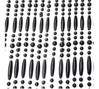 Rideau anti-mouches / Rideau de porte - Robin - 90x220 cm - Noir