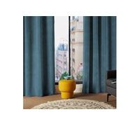 Atmosphera Rideau Lilou Blue 140 x 260 cm – bleu foncé
