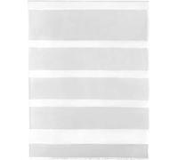 Rideau brise-bise transparent avec passe-tringle en voile, simple et moderne disponible dans de nombreuses autres couleurs