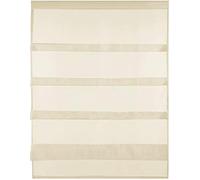 Rideau brise-bise transparent avec passe-tringle en voile, simple et moderne disponible dans de nombreuses autres couleurs