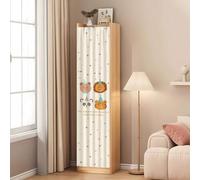 Rideau Cache Placard, Meuble Rideau Cuisine en Tissu Anti-PoussièRe pour Armoire Étagère Chaussures de Bibliothèque Salon occultant Souple Infroissable Imprimé