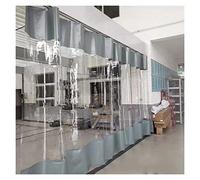 Rideau coulissant coupe-vent pour porche, voiture, bâche imperméable, rideau de séparation avec évacuation de la chaleur et anti-corrosion (2,2 x 2,5 m)