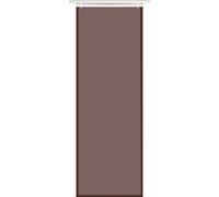 Rideau coulissant Elena avec accessoires - Chocolat