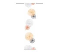 Rideau Coulissant - Home Fashion - Panneau Japonais - Polyester - Orange - H:245 x W:60 cm