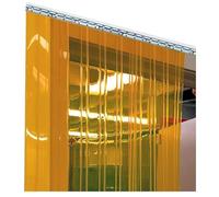 Rideau coupe-vent en vinyle pour entrée commerciale, congélateur et glacière, maison, centre commercial, entrepôt, 240 x 240 cm, solution de porte robuste