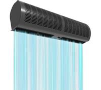 Rideau d'air commercial pour portes, ventilateur d'intérieur super puissant, empêche les insectes et maintient le climat