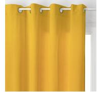Rideau d'ameublement ""Lilou"" Effet velours 140 x 260 cm Atmosphera - Ocre