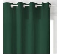 Rideau d'ameublement ""Lilou"" Effet velours 140 x 260 cm Atmosphera - Vert jade