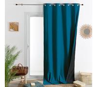 Rideau D'ameublement - Rideau Polaire - Rideau Occultant - Rideau Bleu Paon - Rideau 140X260