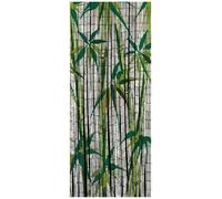 Rideau de bambou - WENKO - Bambou - 90 x 200 cm - Multicolore - Motif plante de bambou