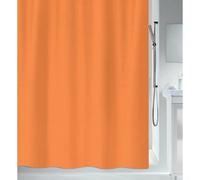 Rideau de douche - 180 x 180 cm - Orange Clair - Polyester - PRIMO SPIRELLA