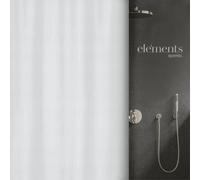 Rideau de douche - 180 x 200 cm - Blanc - Polyester - Mera SPIRELLA
