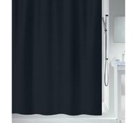 Spirella 7610583059536 rideau de douche Anneau Polyester Noir
