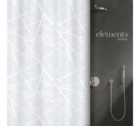 Elements by Spirella rideau de douche Polyester FORES 180x200cm Blanc