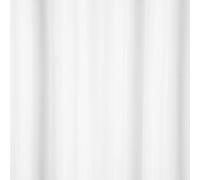 Rideau de douche 180x200 cm, banc coton, 5Five Blanc