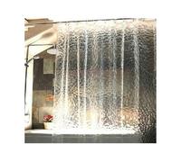 Rideau de douche 3D EVA imperméable pour baignoire 180 x 180 cm