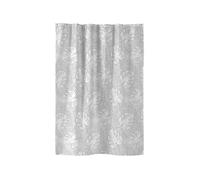 Douceur d'Intérieur – Rideau de douche Amber Gris – Polyester imprimé 180 x 200 cm avec crochets