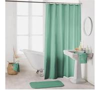 Rideau de Douche avec Crochets 180 x 200 cm Essencia Tilleul - Polyester G