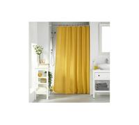 Rideau de Douche avec Crochets 180 x 200 cm Quartz Miel - Jacquard G