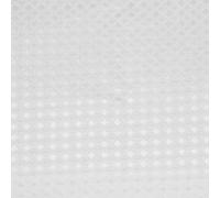 FIVE Simply Smart - Rideau de Douche "Nid d'Abeille" 180x200cm Blanc Blanc G