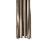 Ferm Living Rideau de Douche Chambray Sable/Noir