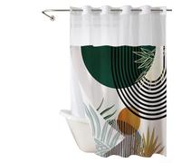 Rideau de douche double couche avec construction robuste pour une performance fiable au fil du temps (D)