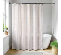 Rideau de douche en polyester à impression feuillages décor Botanique 180 x 200 cm - Tendance