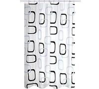 Rideau de douche en polyester - MSV - Carrés - 180x200cm