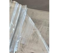 Rideau De Douche En Vinyle Transparent 180x200cm Effet Miroir