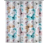 Rideau de douche étanche Mod. Butterfly Wenko 180 x 200 cm