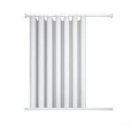 Rideau de douche extra long 180 x 200 cm, lavable en machine, séchage | Taille extra longue de 180 x 200 cm, technologie imperméable à 4 couches, garde le sol sec, s'adapte aux plafonds hauts