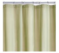 Rideau de douche gauffré - Green - PEVA - 180 x 200 cm - 12 crochets - UTILITY - TODAY