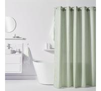Rideau de douche gauffré - Green - Polyester - 180 x 200 cm - 12 crochets - UTILITY - TODAY