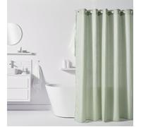 Rideau de douche gauffré - Green - Polyester - 180 x 200 cm - 12 crochets - UTILITY - TODAY