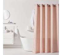 Rideau de douche gauffré - Pink - Polyester - 180 x 200 cm - 12 crochets - UTILITY - TODAY