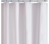 Rideau de douche gauffré - White - PEVA - 180 x 200 cm - 12 crochets - UTILITY - TODAY