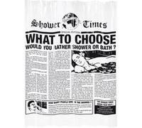 Rideau de douche Gazette GELCO 180 x 200 cm noir Noir G