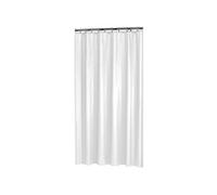 Rideau de douche Granada blanc sans anneaux 180 x 200 cm 149715