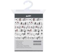 Rideau de douche - Graphic design - PEVA - 180 x 200 cm - MSV